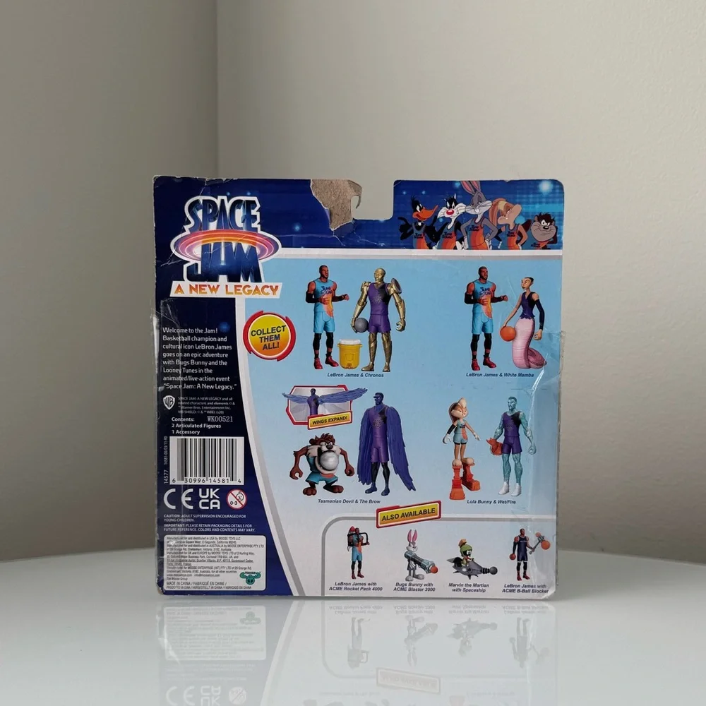 Space Jam Action Figure Set Toys Bundle Lot NIB/NIP Collectibles Basketball